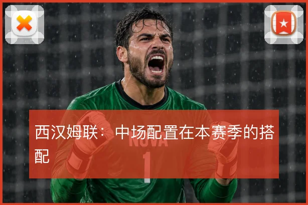 西汉姆联：中场配置在本赛季的搭配